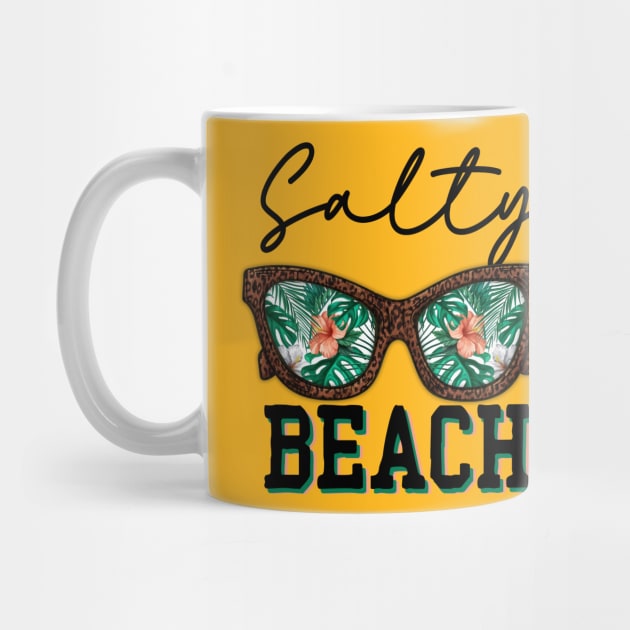 Salty Beach Funny Summer by O2Graphic